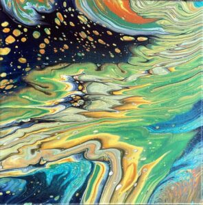 Intro to Fluid Art - Acrylic Pouring 08220122 Jan 22
