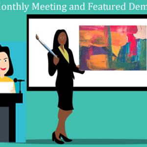 Monthly Meeting and demo by Paula Artac