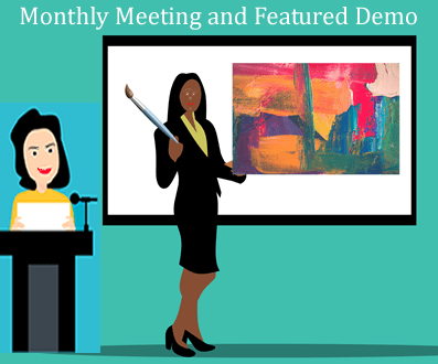 Monthly Meeting and demo by Paula Artac